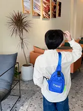 キッズ用 蛍光胸ポーチ【おしゃれな斜め掛け・単肩バッグ】