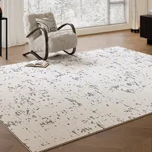 リビングや寝室に最適！イタリアンミニマルデザインのルームマット【高級感・全铺タイプ】