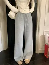 極上の柔らかさ 加厚ストレートパンツ【ハイウエスト・レディース・白色】（セットアップ対応）