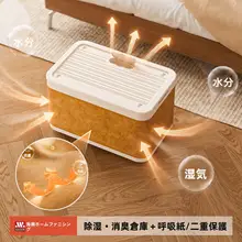 大容量衣類収納ボックス【折りたたみ式・防潮設計】