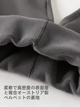 女の子用加絨レギンス【おしゃれな切替デザイン・冬用・ロングパンツ】