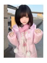 可愛いロリータ風フード付き冬用コート【柔らかな素材・デザイン性】