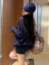 春秋用トレンドニットウェア【ルーズフィット・翻領セーター・ショートパンツ・（セットアップ対応） 】