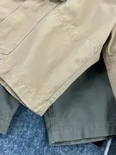 重厚感のあるコットン製 ワークショートパンツ【多ポケット・アメリカンスタイル・ビンテージ】