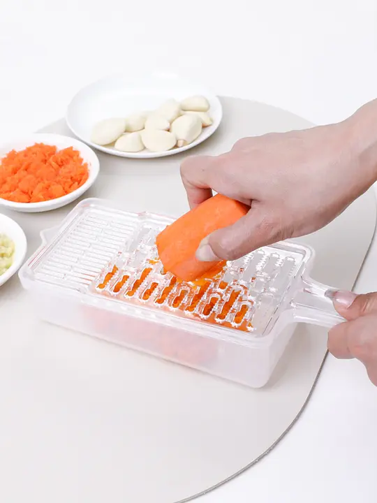 果物と野菜のマッシュ器【手動・家庭用・にんにく・しょうが用】