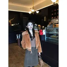 焦糖ラテ風 ワイドジップファーコート【高級感のあるデザイン・フィット】