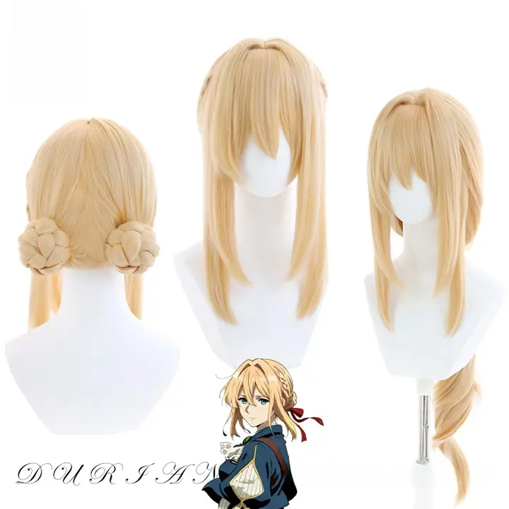 コスプレ用ウィッグ【ヴァイオレット・エバーガーデン・キャラクターウィッグ】（セットアップ対応）