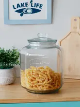 ガラス製密閉容器【キッチン用・米や穀物収納・防虫防湿】