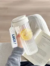 高級感あふれる携帯型スポーツ水筒【ストロー付き・学生用・茶葉収納可能】