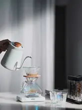 ガラス コーヒーサーバー V60 ドリッパー 電子スケール ハンドドリップ セット 家庭用 「MUVNA」