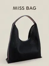 大容量の織り布製ショルダーバッグ【カジュアル・スタイル・薄手】