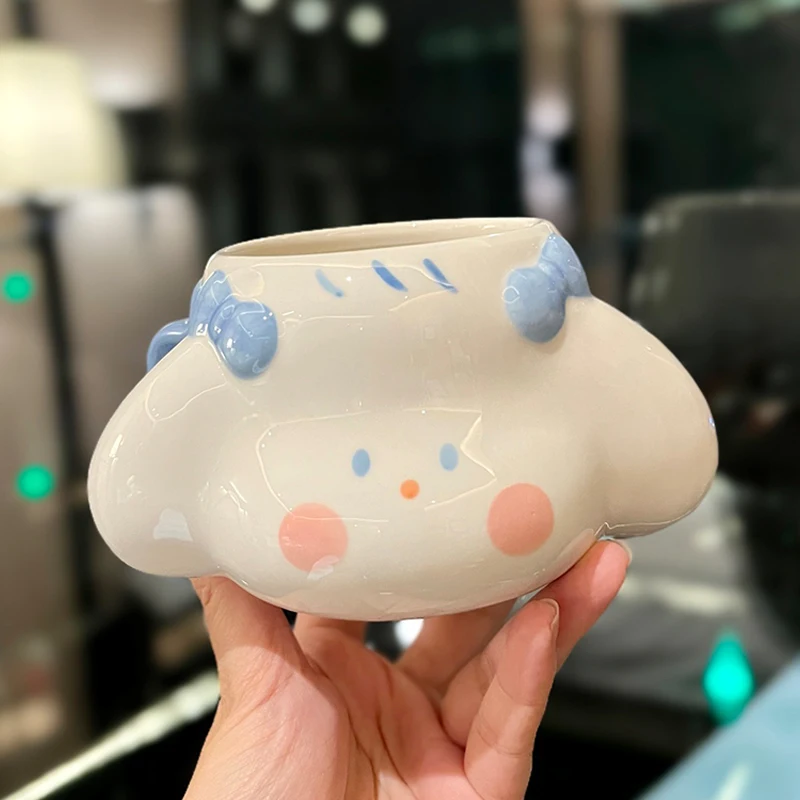 こぼれないコップとしての陶器製水杯：韓式デザインの400mlペットボトル風スタイル