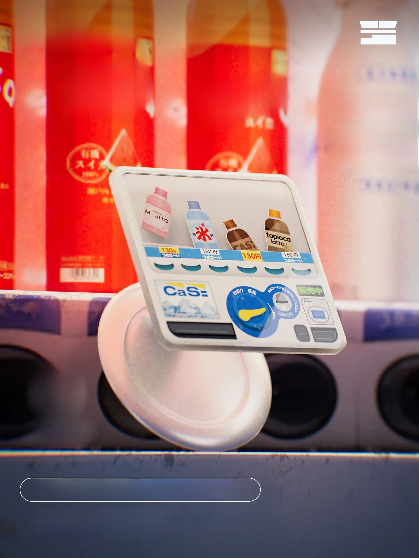 自動販売機スタイルの磁気伸縮式スマホスタンド：車載での実用性とデザインのバランス