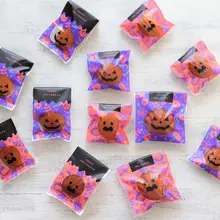 ハロウィン用包装袋【焼き菓子・スナック用・50枚入り・封口機付き】