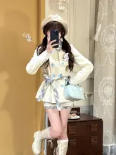 チェック柄ウールコート【ウエストマーク・秋冬用・女性用】