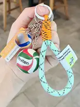 バレーボールキーリング【記念品・スポーツイベント用・バッグ装飾・学生ギフト】