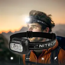 NITECORE アウトドア用ヘッドライト【登山・キャンプ・夜のジョギングに最適・軽量・使いやすい】