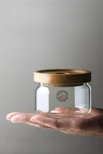 ガラス密閉容器 コーヒー保存用【透明・家庭用・お茶・スナック収納】
