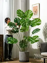 リアルなグリーン 椰子の葉 インテリア 用 リビング 最高級 装飾品