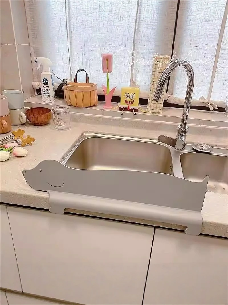 キッチン用シリコン防水ストリップ：水はね防止・防カビ機能で洗面台周辺を安全に