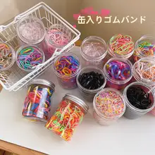 高弾力の使い捨てカラーヘアゴム【耐久性・女性用・髪まとめ用】