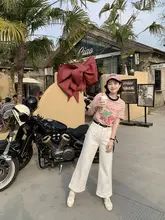 ハイウエストストレートデニムパンツ 女性 小柄 ゆったり スリム 九分丈 韓国スタイル