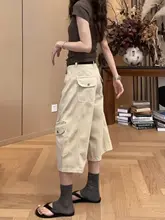 夏用のアメリカンスタイルデニムパンツ【極上の柔らかさ・ワイドレッグ・ストレートシルエット】（セットアップ対応）