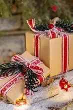 クリスマスギフトボックス【装飾用・シーンセッティング・クリスマスツリー用・雰囲気作り】