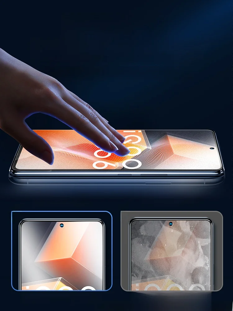 100均ガラスフィルムAndroid：vivo iQOO12向けマットフィルムの実用性と性能解析