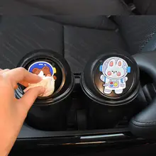 車載用ゴミ箱【カップホルダー付き・可愛らしいデザイン・収納用】