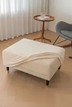 1人用ソファカバー【オールシーズン対応・全面保護・猫の爪防止・フットスツールカバー付き】