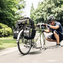 防水サイクリング用三合一リュック【大容量・後部ラック用】
