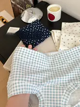 高見えデザイン レディース平角パンツ【純綿・夏用・薄手・大サイズ・抗菌加工】