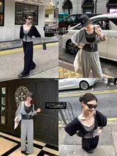 感漂うレディース夏用カジュアルセットアップ【おしゃれな二部構成・若々しい気質】（セットアップ対応）