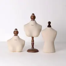 ネックレスディスプレイスタンド【アクセサリー収納用・人形型・装飾用】