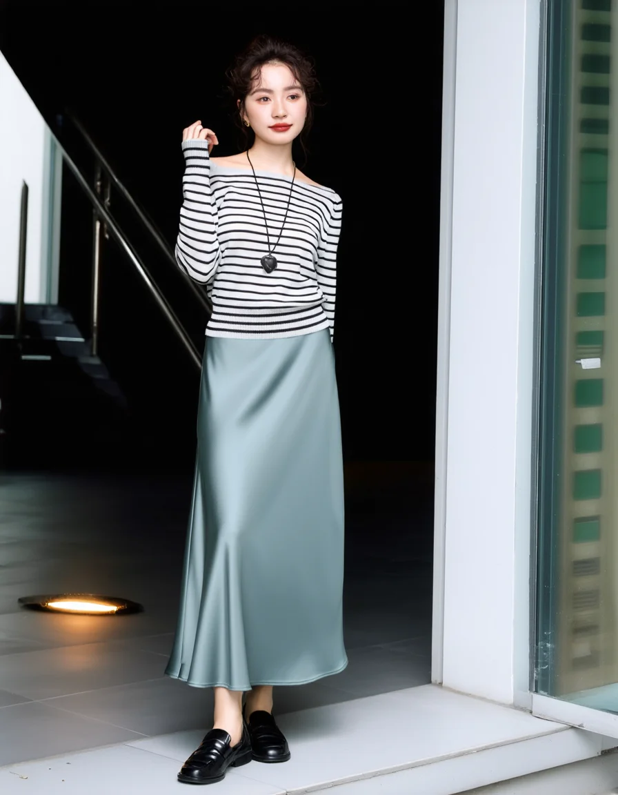 大人可愛い服 50代コーデ | 杏色ニットトップスで心の余裕を演出する完全ガイド