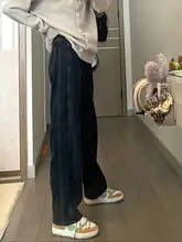 大きいサイズ レディース ブルーグレー ストレートデニムパンツ【ハイウエスト・フィット・スリム効果】