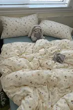 ランモン Aクラス 全棉ダブルガーゼ4点セット【1.8m ベビーレベル・純綿・シーツ付き】