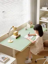 デスクマット 学習机用 シリコン素材 目に優しい 勉強 書き物 机保護 防水 汚れ防止 キッズ 男の子 女の子