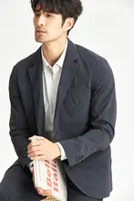 JSSD HOMME ビジネスカジュアル メンズブレザー【平驳領・高級感ある素材】