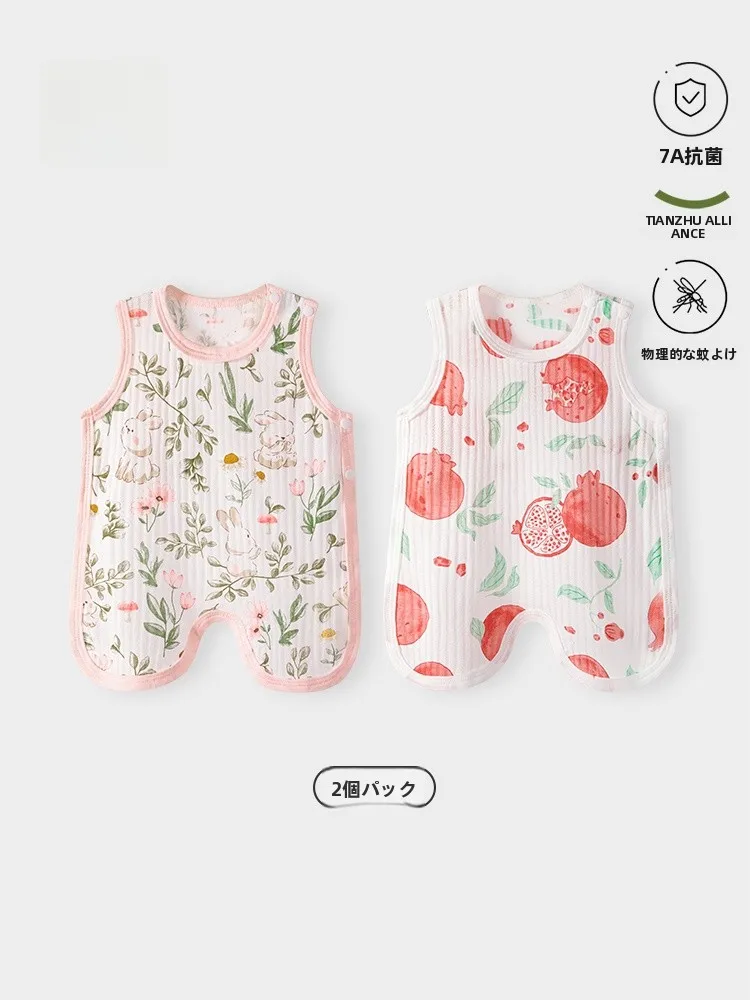 赤ちゃん用夏用薄型お腹カバー：天竹綿素材で冷え防止と蚊よけを実現