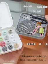 便利なミニ針箱セット【学生向け・携帯可能・多機能】