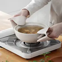 耐熱シリコン製ミトン【滑り止め・高温から手を保護】