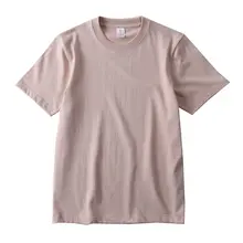 基本色の白Tシャツ【重厚な綿・男女兼用・ショートスリーブ】