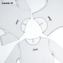 Santic サイクルベスト 吸汗速乾インナー 通気性 軽量 サイクリング ランニング スポーツ 「Santic」
