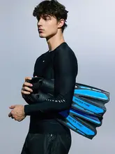 WATERTIME 足ひれ ロングフィン フリーダイビング シュノーケリング 水泳 トレーニング フリースイミング「WaterTime」