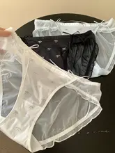 冷感素材の極上の柔らかさな女性用透け感ブリーフ【おしゃれなリボンデザイン・通気性・速乾】