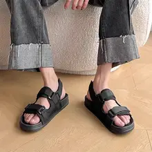 夏用ソフトソールサンダル【防滑・マジックテープ・男女兼用・ビーチ用】（セットアップ対応）