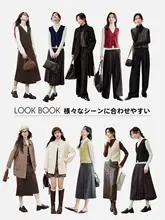 抗起球素材のニットベスト【Vネック・短丈・重ね着対応】