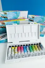 Sennelier 固体水彩絵具 アーティスト用ハニーウォーターカラー 24色/36色携帯セット